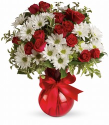 TEV23-2A Red White And You Bouquet  